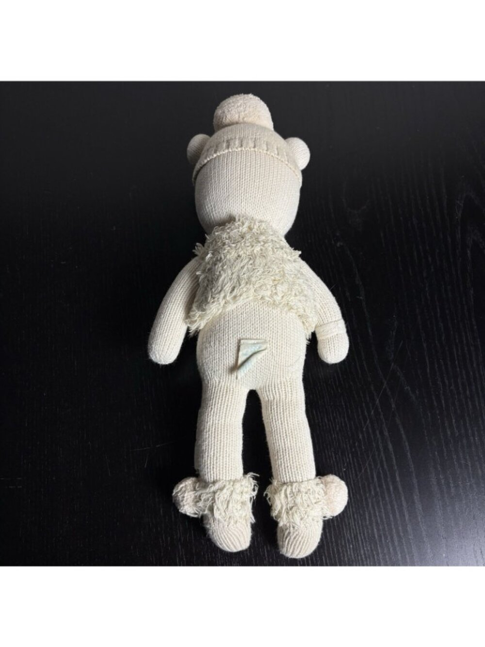 CUDDLE + KIND Stella the Polar Bear 16" Plush Knit Stuffed Animal - Picture 4 of 6
